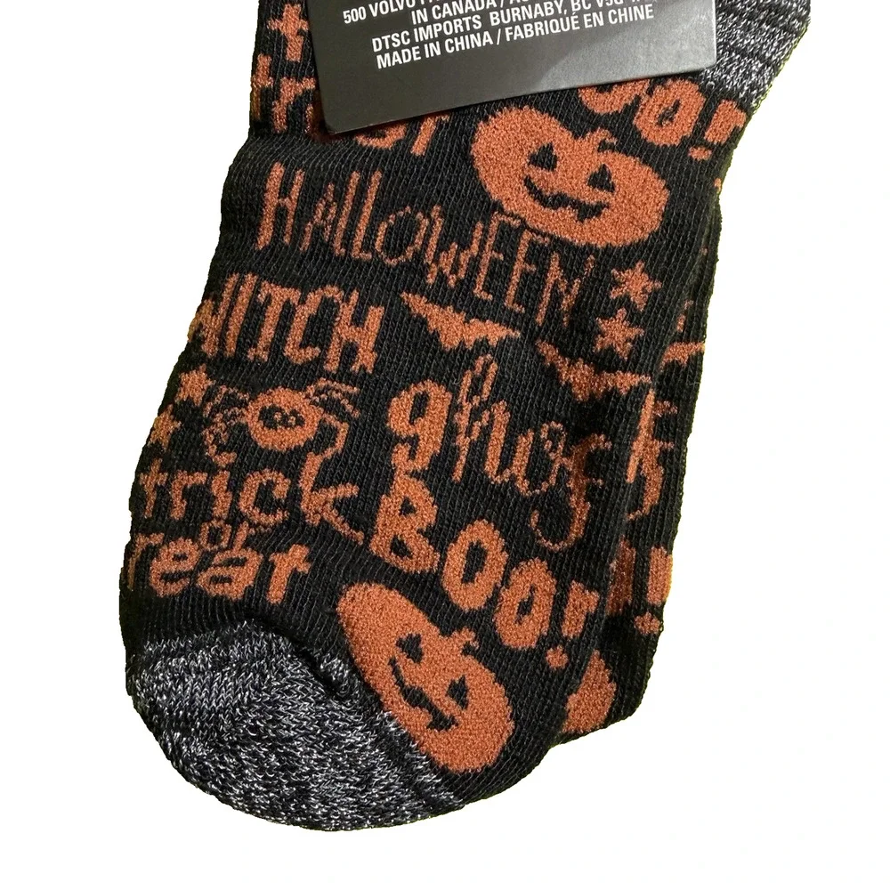 Halloween Low Cut Socks Socquettes Multicolor Size 5-9